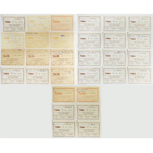 Szczecin, vouchers for delivery of recyclables 10-500 zlotys (30 pieces).