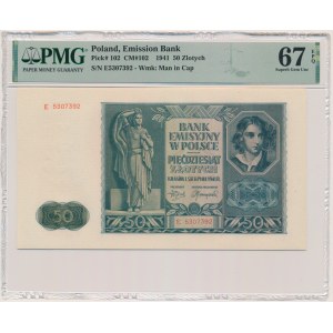 50 Gold 1941 - E - PMG 67 EPQ