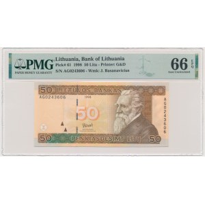 Litauen, 50 Litas 1998 - PMG 66 EPQ