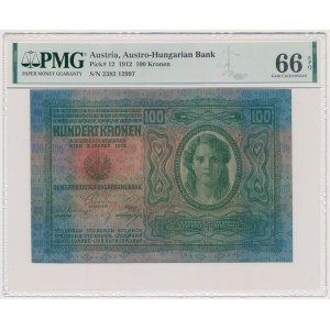 Austria, 100 Kronen 1912 - PMG 66 EPQ