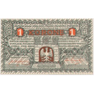 Kraków, 1 korona 1919 - A -