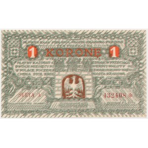 Kraków, 1 korona 1919 - A -