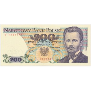200 zloty 1976 - E - RARE