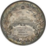 Halič, pamětní medaile Franciszka Smolky 1888