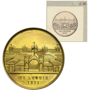 Galicia, Medal Agricultural and Industrial Exhibition Lviv 1877