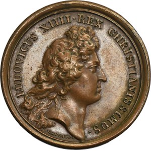 John II Casimir, Abdication Medal in honor of Louis XIV 1669