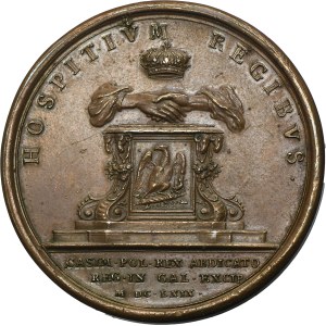 John II Casimir, Abdication Medal in honor of Louis XIV 1669
