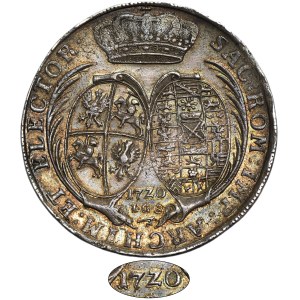 Augustus II the Strong, Thaler Dresden 1720 IGS