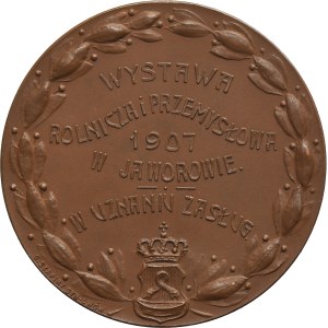 Galizien, Medaille für Landwirtschaft und Industrie in Jaworow 1907