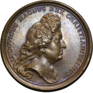 Jan III Sobieski, Medal Nadanie Janowi III Sobieskiemu Orderu Ducha Świętego 1675