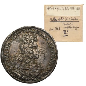 Germany, Saxony, Fredrich August I, 2/3 Thaler Dresden 1696 IK