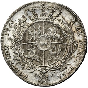 Poniatowski, Thaler Warsaw 1766 FS