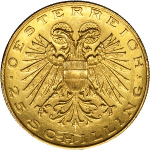 Austria, First Republic, 25 Schillings 1937 St. Leopold - RARE