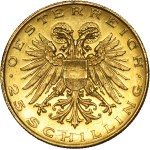 Austria, First Republic, 25 Schillings 1937 St. Leopold - RARE