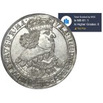 Ladislaus IV Vasa, Thaler Bromberg 1643 GG - NGC MS61 - RARE