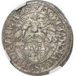 John II Casimir, 1/4 Thaler Thorn 1655 HIL - NGC MS61 - ex. Potocki