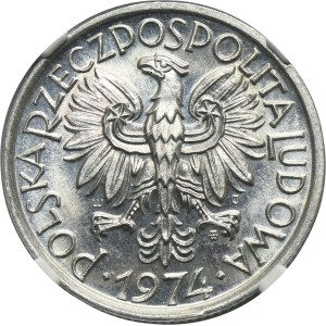 2 gold 1974 Berry - NGC MS66