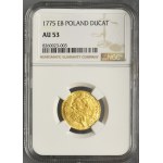 Poniatowski, Dukát varšavský 1775 EB - NGC AU53
