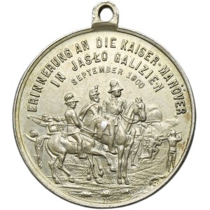 Galicia, Franz Joseph I, Medal of the Imperial Army Maneuvers in Jasło 1900