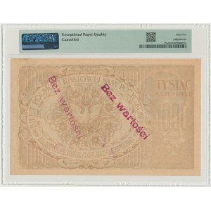 1,000 marks 1919 - Ser.I - No value - PMG 55 EPQ