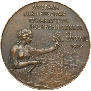 Galicia, Medal Jubilee Exhibition of the Polytechnic Society in Lviv 1902