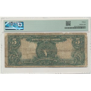 USA, Silver Certificate, 5 Dollars 1899 - Speelman & White - PMG 15