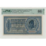 Ukraine, 100 Karbovanets 1942 - PMG 66 EPQ