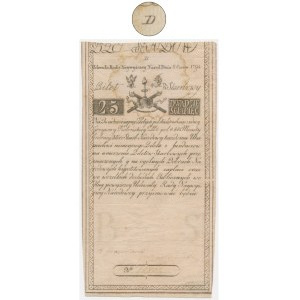 25 gold 1794 - D - rarer series