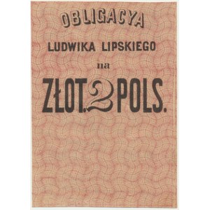 Piskorów, Ludwik Lipski, 2 gold 1863