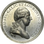 Galicia, Joseph II, Medal Commemorating the First Partition of Poland 1782 - RARE, SILVER