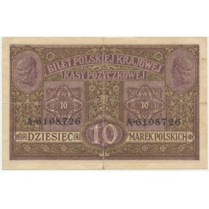 10 marks 1916 - General - tickets -.