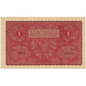 1 mark 1919 - 1st Series Z -.