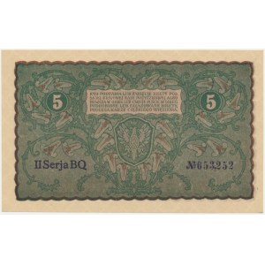 5 marks 1919 - II Serja BQ -.