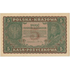 5 marks 1919 - II Series D -.