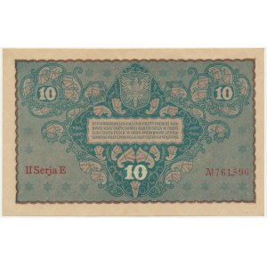 10 známok 1919 - II Serja E -