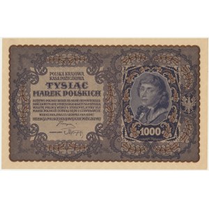 1,000 marks 1919 - III Series AX -.