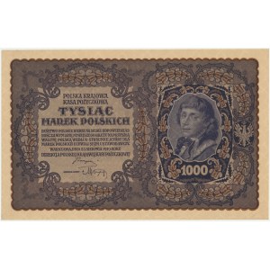 1,000 marks 1919 - III Series AX -.