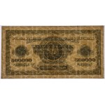 500.000 marek 1923 - SERJA BM - 7 cyfr - BARDZO RZADKI