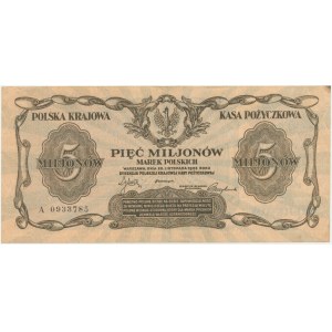5 Millionen Mark 1923 - A -