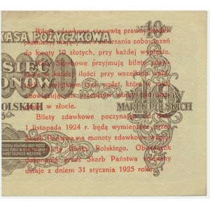 5 halierov 1924 - ľavá polovica -