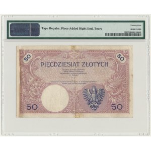 50 złotych 1919 - A.11 - PMG 25 NET