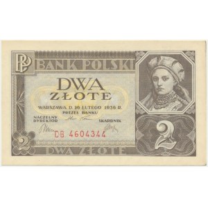 2 gold 1936 - CB -.