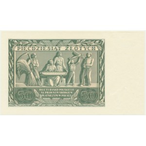 50 zloty 1936 - AM - dritto senza stampa principale -