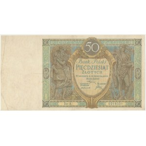 50 zloty 1925 - Ser. A - rara prima serie