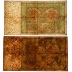 Set, 50 oro 1925 - Ser.I e Ser.AS - (2 pezzi).