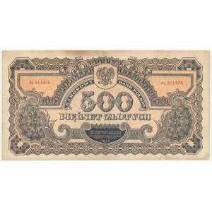500 zl 1944 ...owe - Ay -