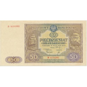 50 Zloty 1946 - D -