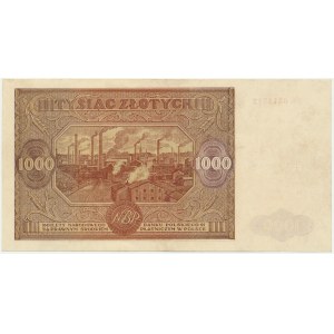 1.000 złotych 1946 - Wb. - seria zastępcza