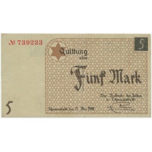5 Mark 1940 - standard paper - high numbering