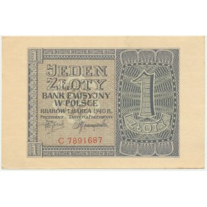 1 gold 1940 - C -.